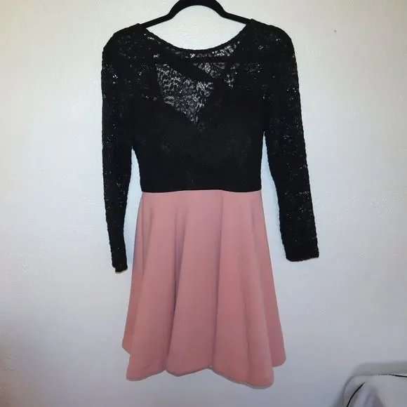 knee length dresses for ladies Lace-Up Back Long Sequin-Lace Prom Dress Wine / 15 main image 0
